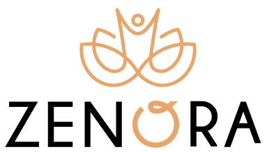 Logo de Zenora spécialiste du massage assis et du yoga en entreprise sur Rennes et sur le département d'Ille et Vilaine